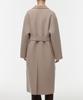 Musinsa Standard Woman Women'S Cashmere Blend Handmade Double Coat [Beige]