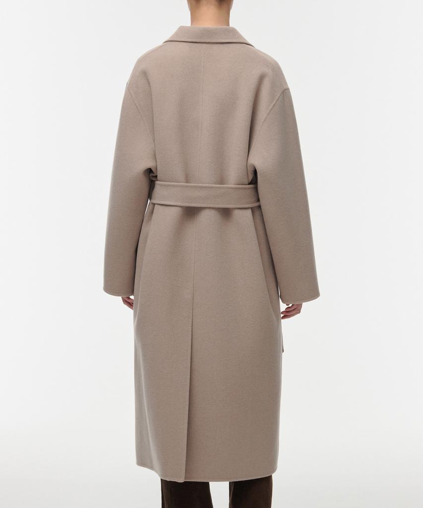 Musinsa Standard Woman Women'S Cashmere Blend Handmade Double Coat [Beige]