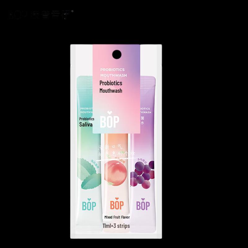 BOP Probiotic Portable Mouthwash Strips