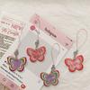 New Cute Butterfly Phone Strap Pendant Keychain Phone Charm Phone Chain Versatile Bag Hanging Decoration