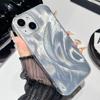 Laser Phone Case for iPhone 11 12 13 14 15 Pro Max 11 14 13 15 Laser Feather Glitter Shockproof Back Cover for iPhone  14 12 13 Pro