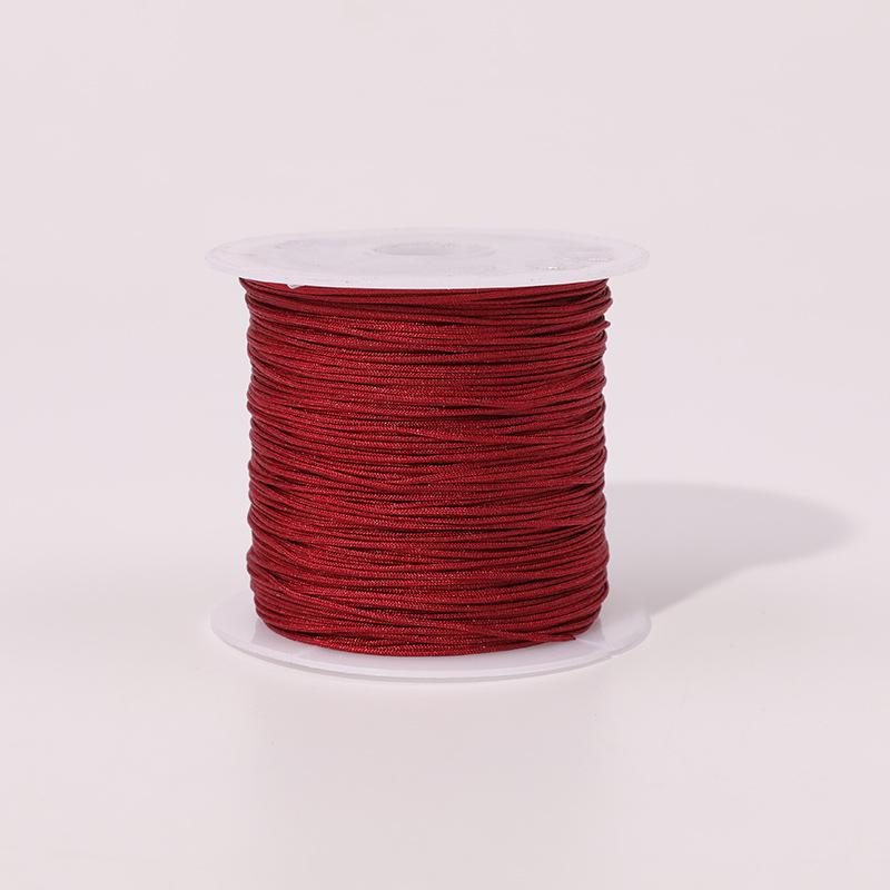 DIY Pearl Stringing Thread - 0.4mm, No. 71: Ideal for Handmade Bracelets, Necklaces, and Lanyards with Jade or Pearl.