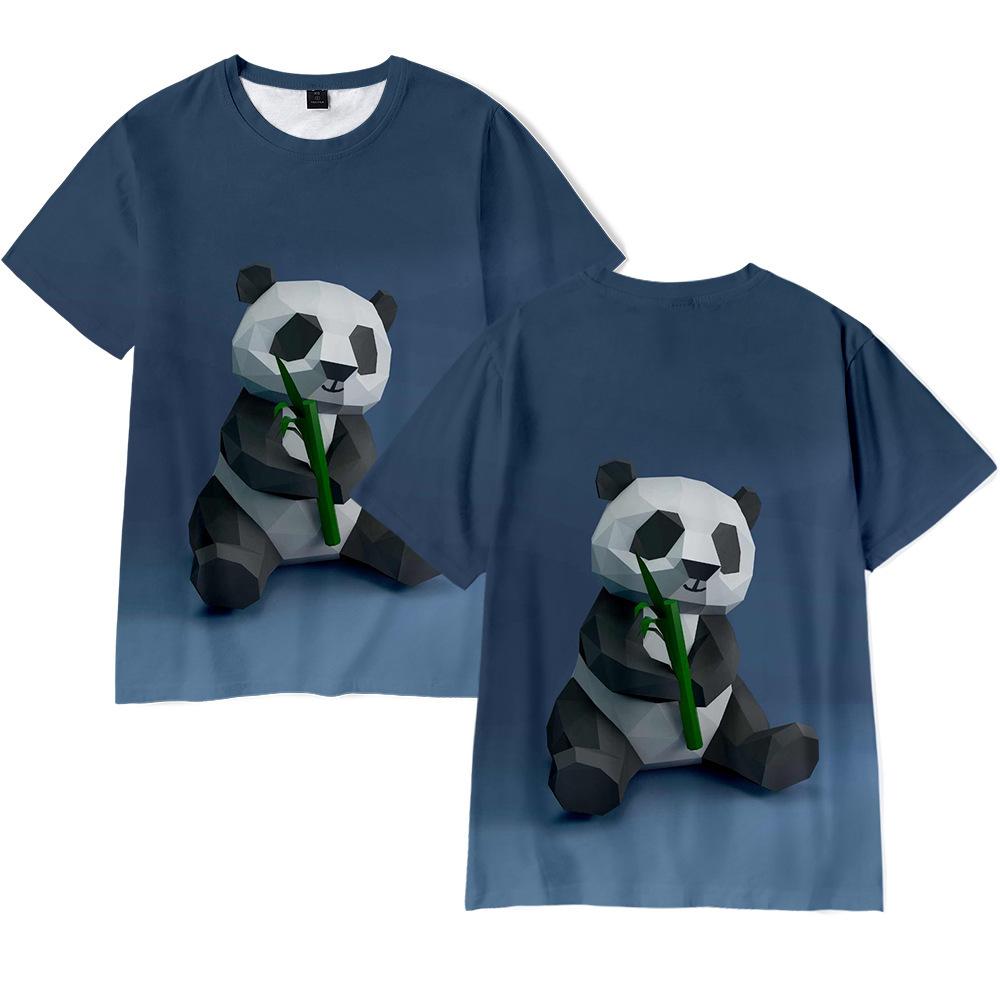 Tricouri cu imprimare 3D Panda noi, îmbrăcăminte de stradă cu animale drăguțe, bărbați, femei, modă, tricou supradimensionat, Harajuku, tricouri pentru copii, bluze, îmbrăcăminte băieți, fete