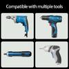 Resistant To Wear Hardened Steel Fastener Crosses Bit Hexagonal Shank Magnetic Grip For High Force Drilling And Securing