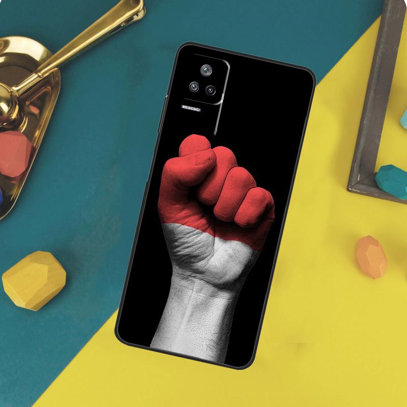 

Чехол с флагом Индонезии для Xiaomi 13T 11T 12T 14T Pro 13 14 15 Ultra POCO X7 Pro X3 X5 X6 F5 F6 M6 Pro Funda POCO F5 Pro