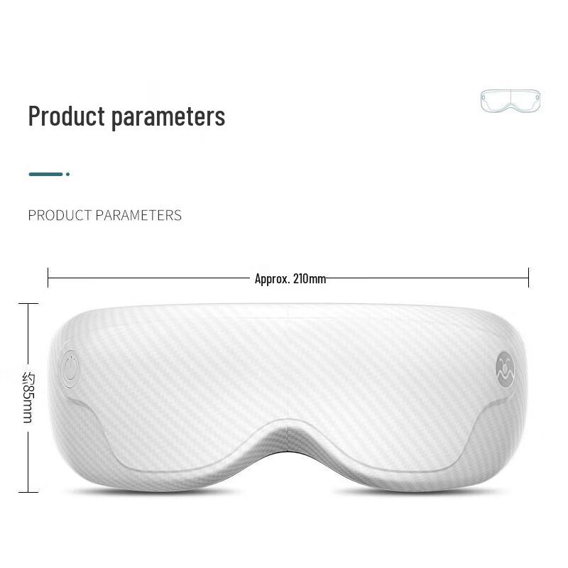 Mingzhen Smart Eye Massager with Heat and Air Compression CN plug (adapter included)