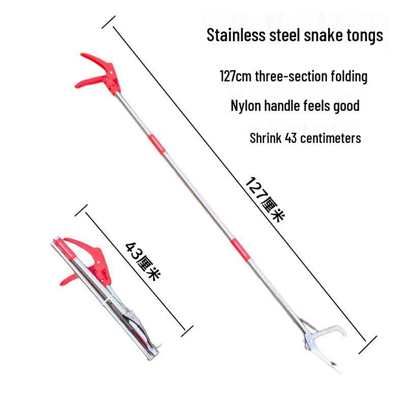 Telescopic Stainless Steel Fish, Shrimp, and Eel Catcher Hook