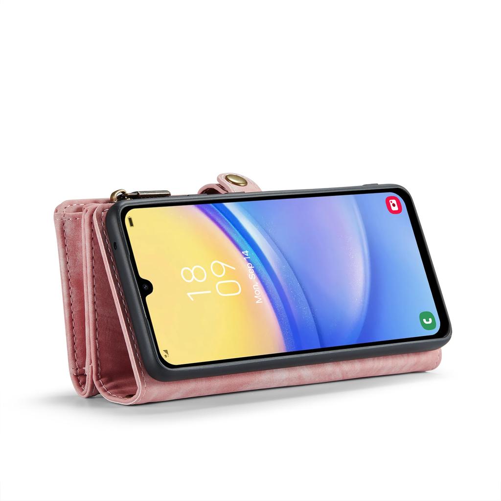 For Samsung Galaxy A16 5G/A16 4G Phone Cases CASEME 008 Leather Cover with Detachable Wallet and Strap