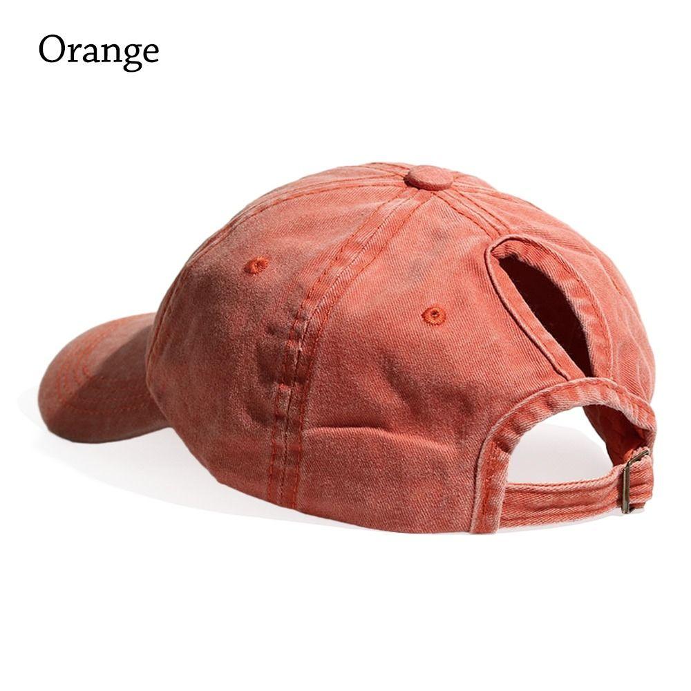 Messy High Bun Sonnenhut Hoher Pferdeschwanz Snapback Hut Männer Frauen Baseball Cap