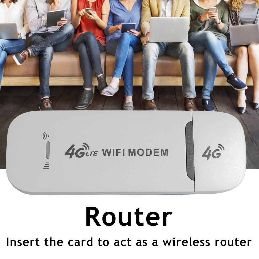 4G LTE USB 150Mbps Modem Stick Portable Wireless WiFi Adapter 4G Card Router for Home Office 4G USB Modem