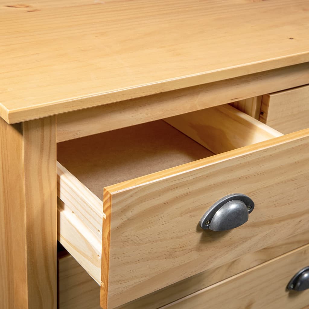Sideboard Hill 79 x 40 x 80 cm Solid Pine Wood