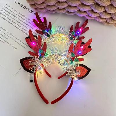 Glowing Dragon Horn Headband for Festivals: Adult & Children's Costume Accessory