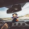 Car Rearview Mirror Pendant Super Cool Halloween Car Decor Pendant Auto Interior Ornament Decoration Party Decoration