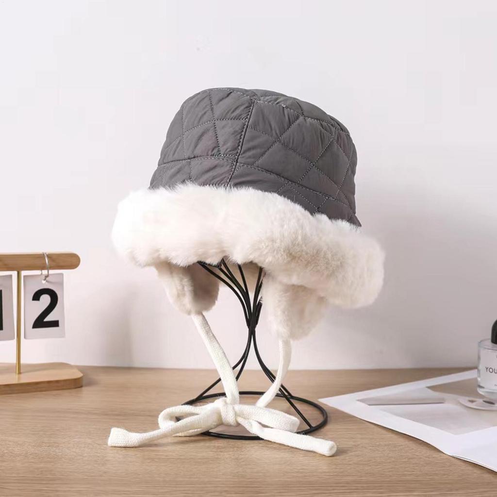 Winter Trapper Hat Thickened Headgear With Ear Flaps Winter Hat For Cold Protection Hiking Commuting Riding Traveling Indoor