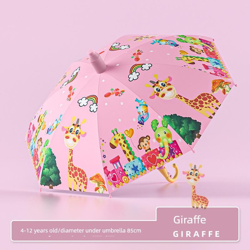 Children's Umbrella with Waterproof Cover, Vinyl Sun Protection, Automatic Sunshade Umbrella for Kindergarten and Primary School Students, Rain or