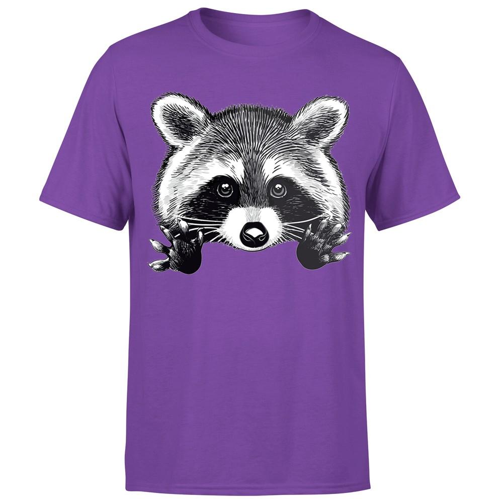 Little Raccoon Buddy Unisexs T Shirt Funny Graphic Animal Lovers UnisexP1OrA