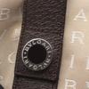 Used BVLGARI Logo Mania Tote Bag Canvas Leather Beige Brown Used Women