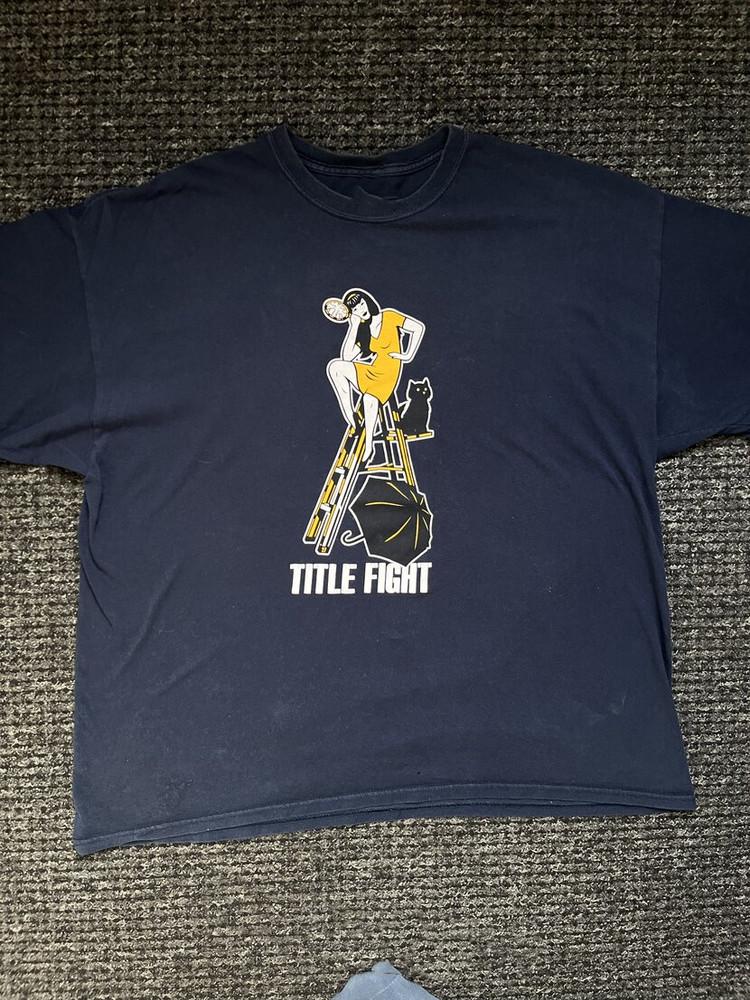 

New Popular Title Fight Band Gift For Fans Black S-5XL Shirt AA230 Unisex T-Shirt XXXL