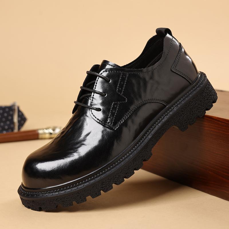 

Модная кожаная обувь Повседневная деловая обувь для мужчин Платье Tenis De Hombre Мокасины Мокасины Tenis Caballero Дизайнерская 44 чёрный