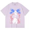 230 Gsm 100% Cotton Demon Slayer V38 Muzan Print Unisex Heavy Cotton T Shirt