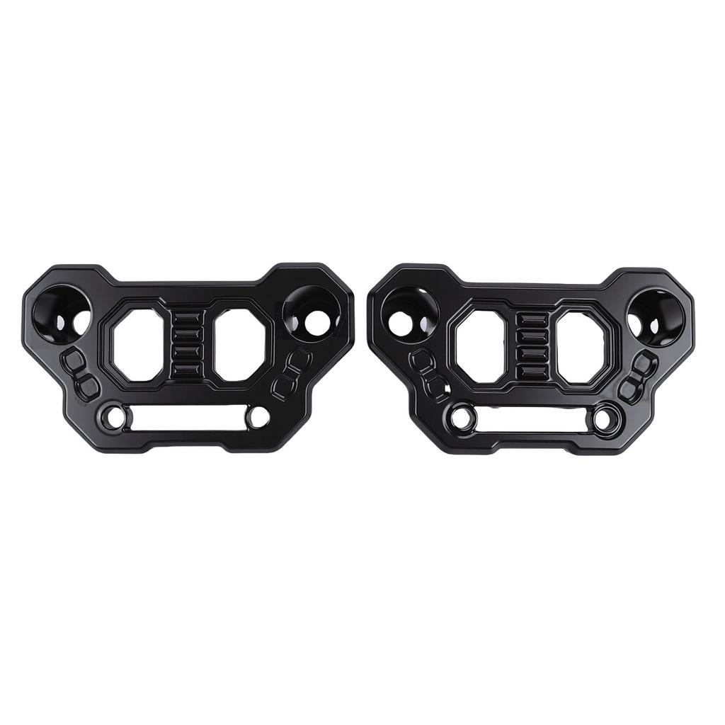 2PCS LED Light Bar Hood Mounting Bracket A Pillar Fog Light Pod Bracket Replacement for Jeep Wrangler JL JLU 4xe JT