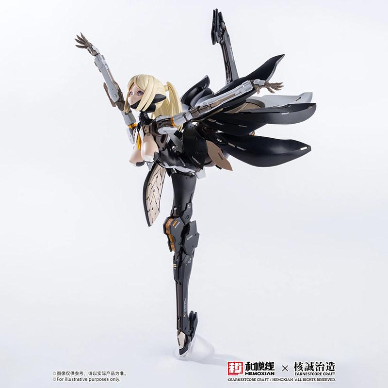 Matrix Nuke X Model Principle 1/10 Scale Project Rosa Star Flower Lily Cannon Type Mecha Girl Assembly Model Kit For Collectors