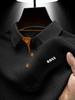 Men's Quick-Dry Polo Shirt, Summer Stand Collar Golf Top, Slim Fit for a Refreshed Look, Versatile and Flattering for Everyone