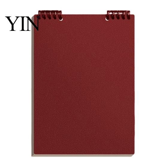 Student Study Supplies Top Bound Spiral Notebook, Premium Anti-bleed Paper Diary Book, Portable Shorthand Pad A5 Notepad for Office School And
