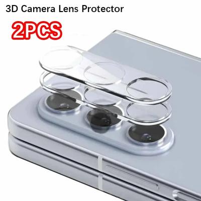 2PCS HD Tempered Glass Flim Cap for Samsung Galaxy Z Fold 7 6 5 4 Anti-scratch Anti-Fingerprint Full Coverage Lens Protect Cover