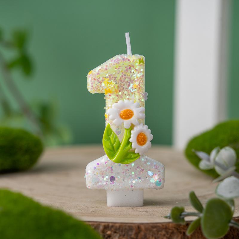 Sunflower Sequin Decoration for First Birthday - Creative New Style Hot Sale