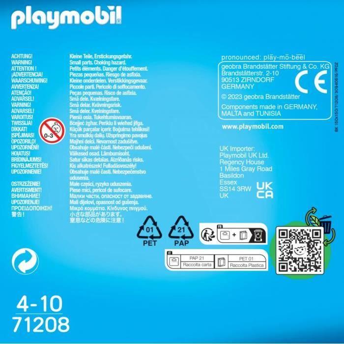 Playmobil - Couple princier des neiges - 71208 - Pour Enfant - Blanc et Multicolore