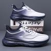 Mens Running Shoes Summer Outdoor Mesh Breathe Flat Sneakers Lightweight Wear-resistant Comfortable Casual Tennis Shoes for Man