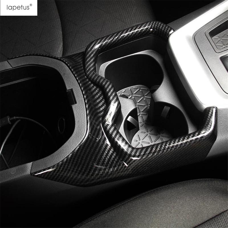 Central Console Front Water Cup Holder Panel Cover Trim For TOYOTA RAV4 RAV 4 XA50  - 2025 ABS Matte Interior Accessories