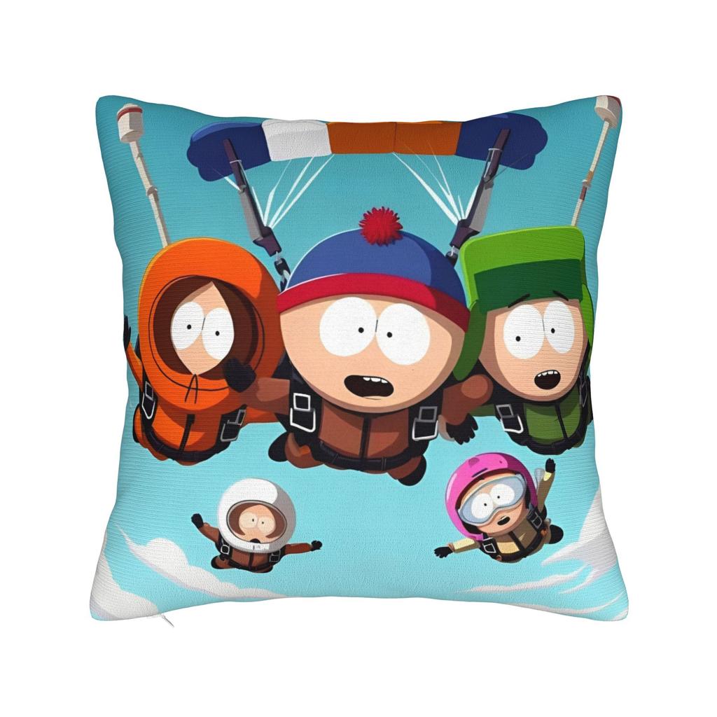 Federe per Cuscini Serie TV Southpark Merch Copricuscino Morbido Decorazione Federa per Cuscino Casa Varie Misure