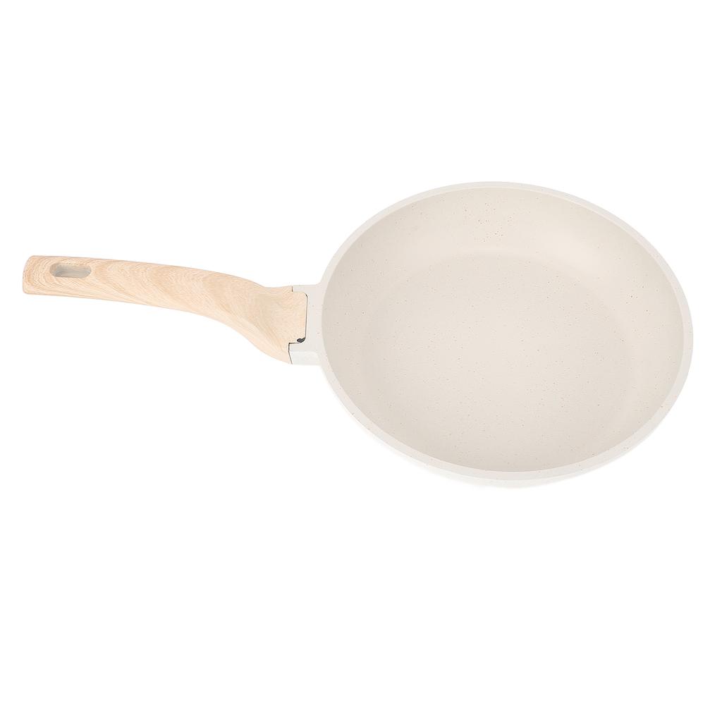 Nonstick Frying Pan Skillet Omelet Pan Egg Pan with Heatproof Handle Even Heat Distribution Flat