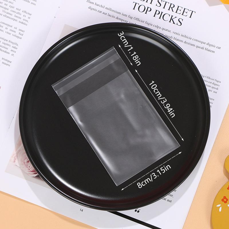 

Матовый прозрачный утолщенный пакет для печенья, пакет для хлеба, пластиковый пакет с зиплоком