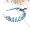 1Pc Headband Convenient Wave Big Comb Simple Hairband Fashion Headdress Hair Hoop Plastic