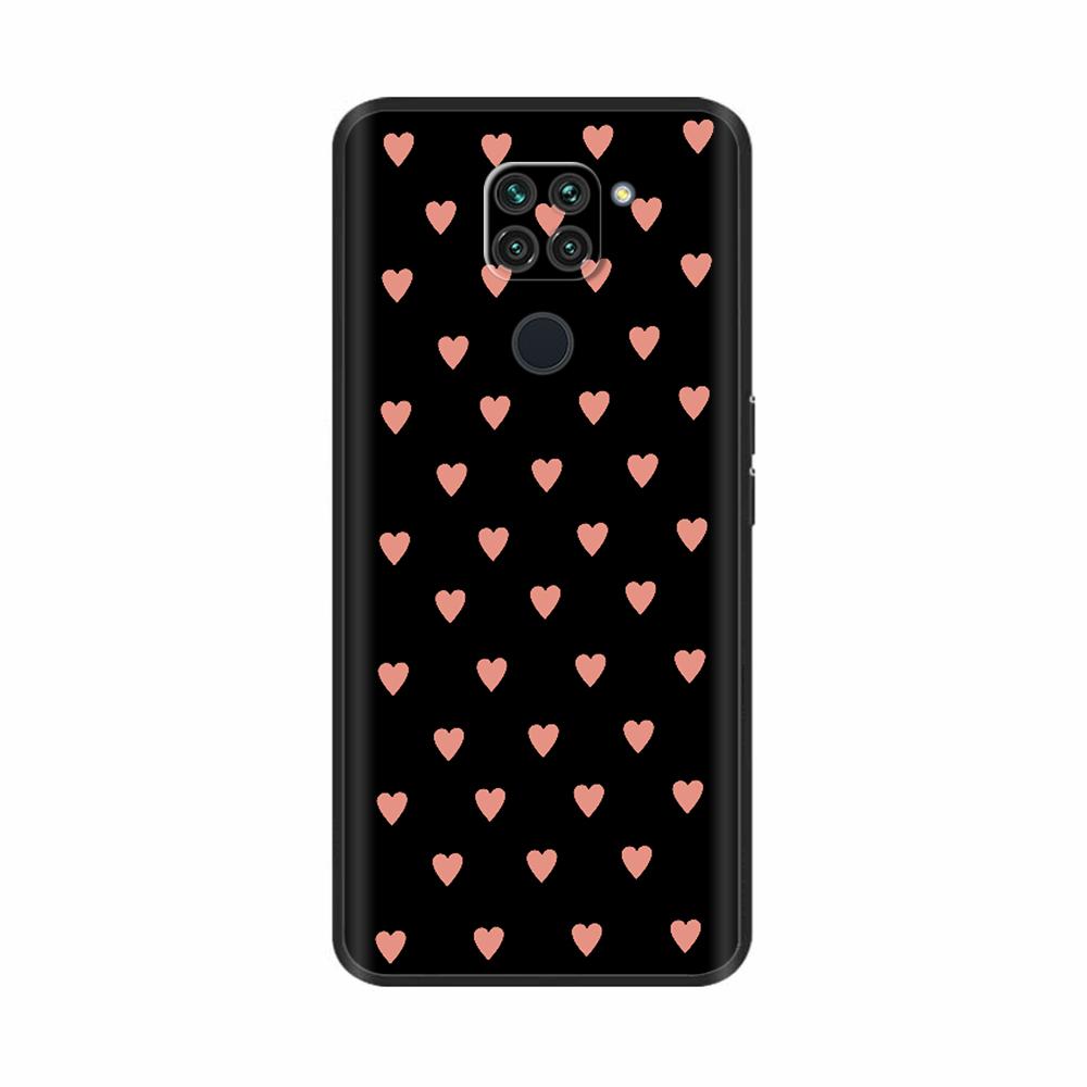 Case For Xiaomi Redmi Note 9 Case Soft Black Silicon Back Cover For Redmi Note9 Cover Redmi Note 9 Case Funda Coque Bumper Shell