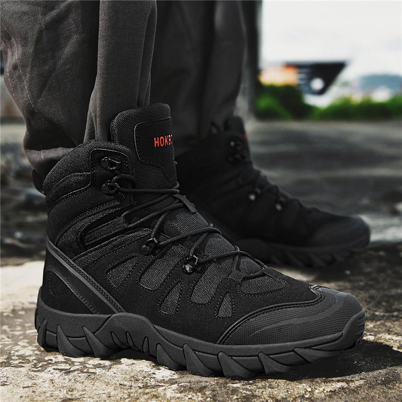 Outdoor Ultra-light Sand-proof Shoes Sports Breathable Boots Mountaineering Shoes Military Fans Hiking Tactical Boots Desert Boots