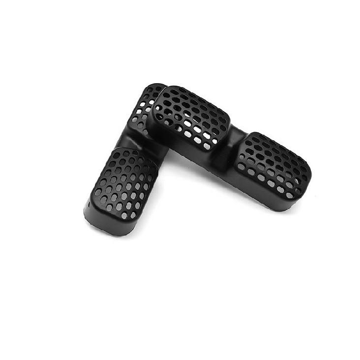 2Pcs/set Car Under Seat Air Conditioner Vent Outlet Duct Shell Cover Fit For Ford Edge 2015 -2016 Auto Interior