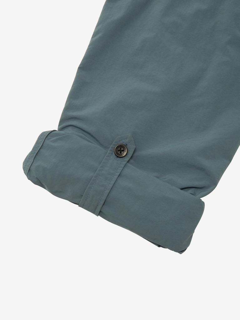 North Shirt Rustle Canopy Shirt Stone Slab M [The Face] Long-Sleeve