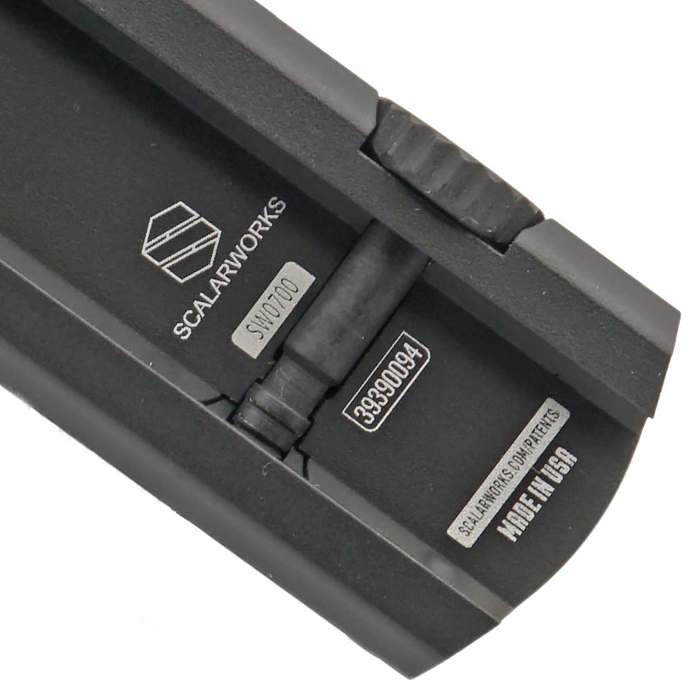 Ryohin Buhin Evolution Gear Scalarworks LEAP 07 Scope Mount for 30mm Diameter Scopes, 1.54" Replica, CNC6068 Aluminum Alloy