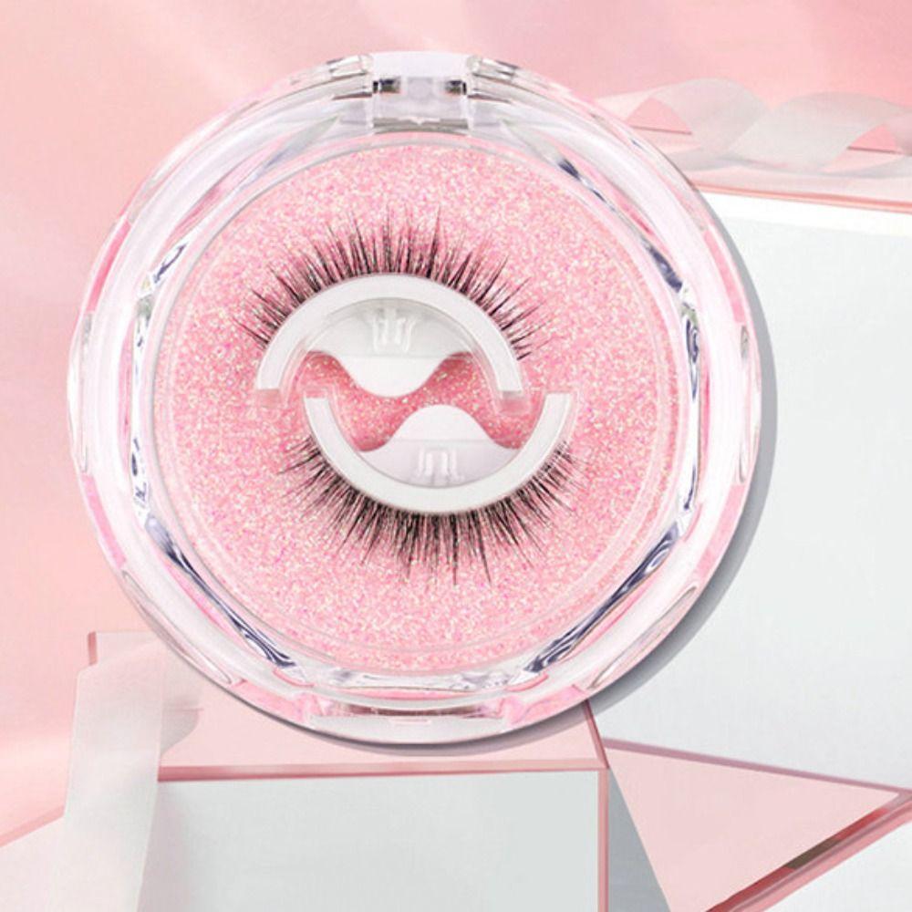 Makeup Self-adhesive False Eyelashes with Spare Tape False Eyelash Clusters Women