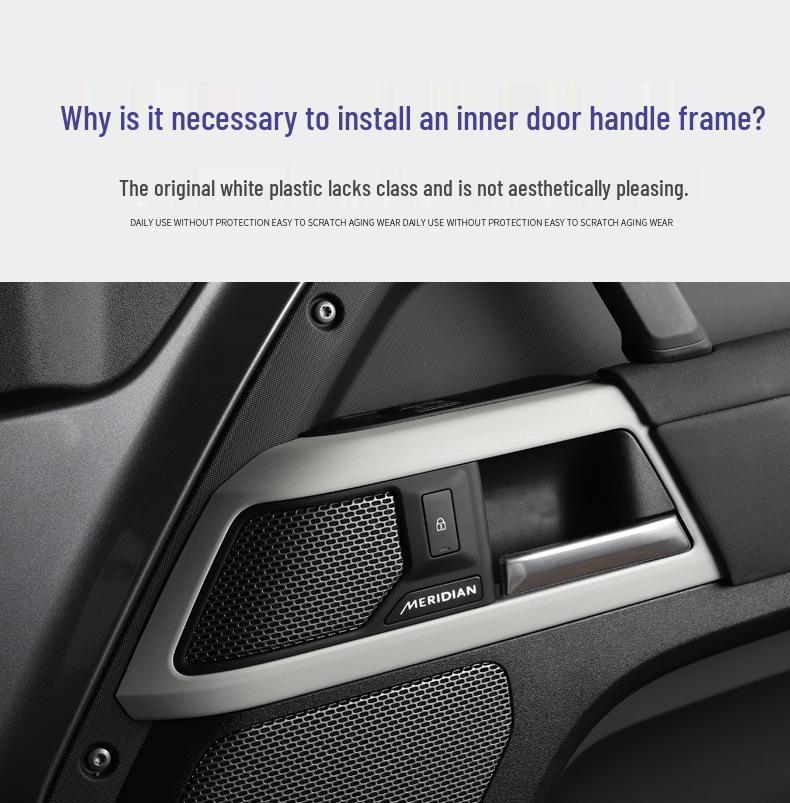 Land Rover New Defender (2020-2025) Interior Door Handle Decor Stickers