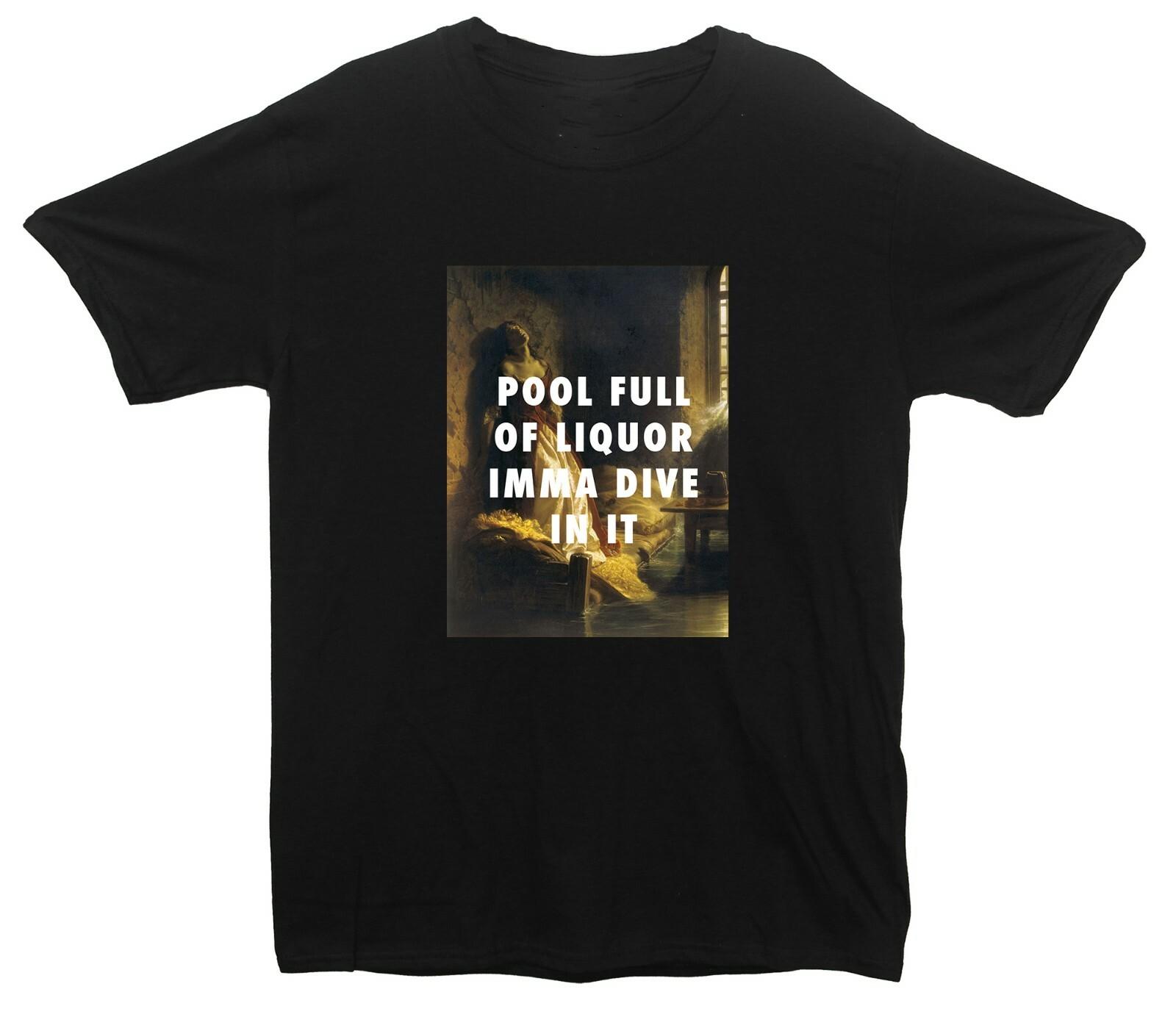 Kendrick Lamar Swimming Pools Printed T-Shirt S разноцветный