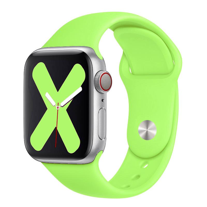 Strap For Apple Watch bands 44mm 45mm 40mm 41mm 42mm 46mm Sport Silicone correa smartwatch Bracelet iWatch Series 10 9 8 11 SE 3