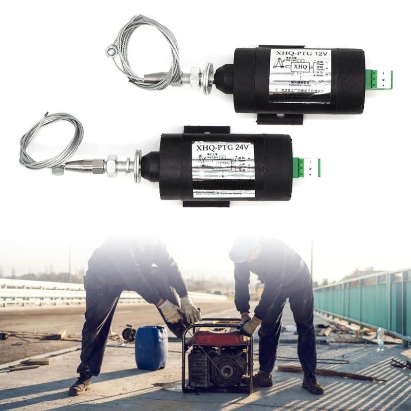 Easy Installation Double Voltage Diesels Engine Stop Solenoid Suitable for Reliable Fuel Cutoff and Intelligent Control
