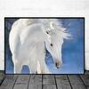 Horse Wall Art Posters Horse Running Canvas Art Print Painting Beautiful Horses Pictures for Modern Home Living Room Decoration