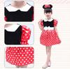 Minnie Mouse Halloween Dress and Headband Set Size Costume, Kids' Costume, (90-130cm), 90-130cm
