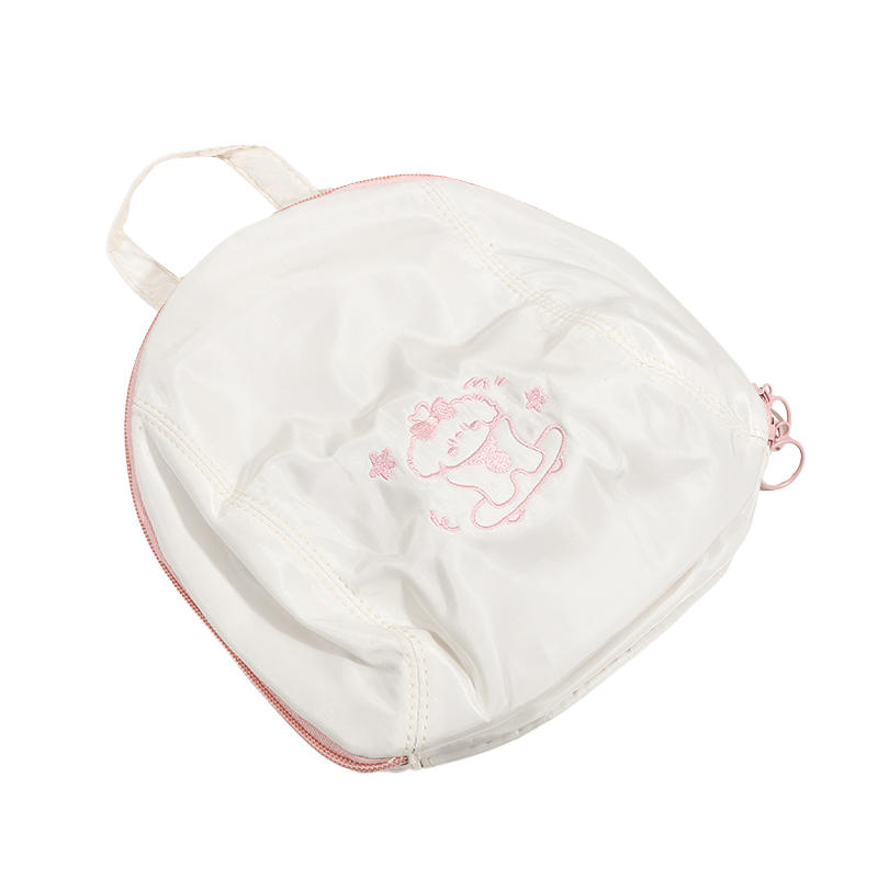 1PC Round Lingerie Storage Bag Lightweight Portable For Organizing Bras Underwear During Travel Weekend Trips Short Getaways Keep Lingerie Tidy